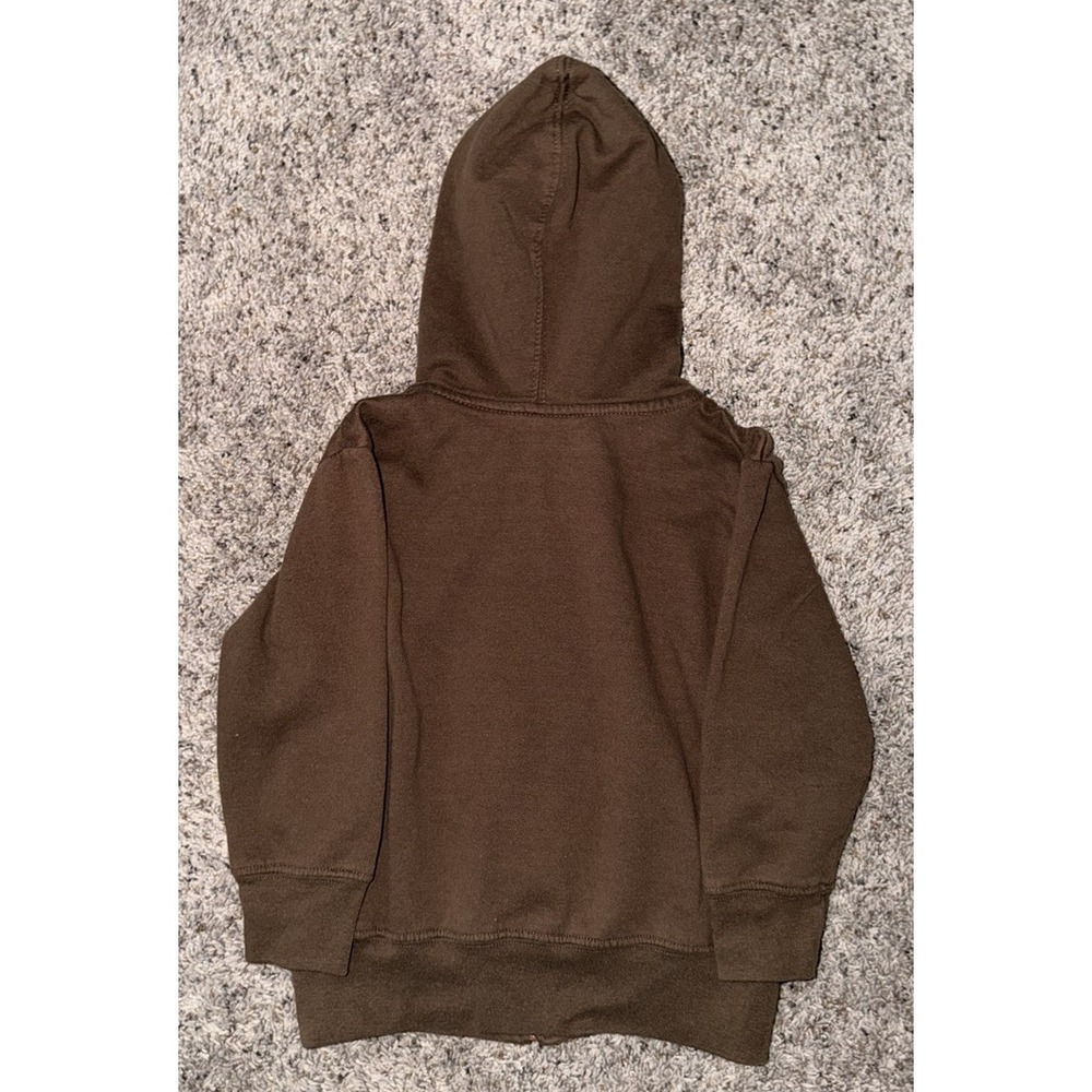 Curious George 4T/5T Full Zip Jacket Character Hoodie With Ears Boys Girl Y2K - Picture 3 of 4